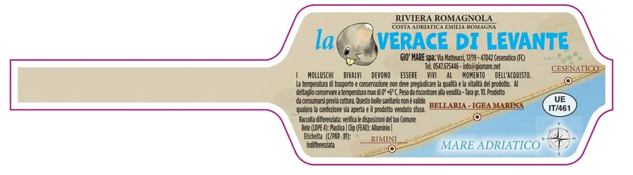 Etichetta La Verace di Levante