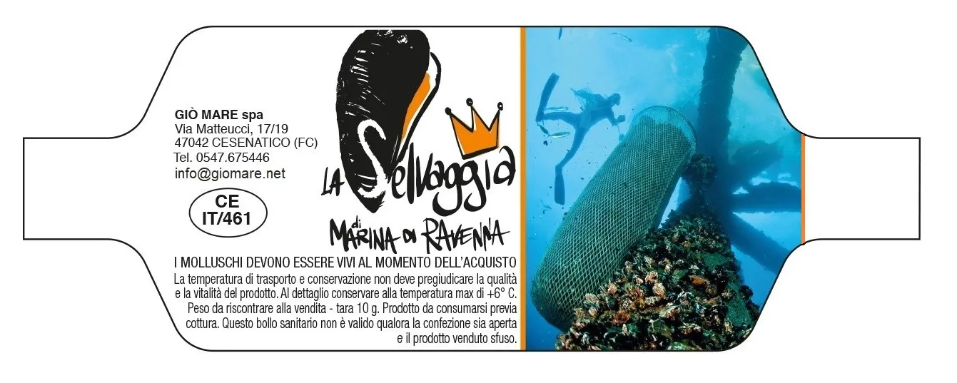 Etichetta La Selvaggia di Marina di Ravenna